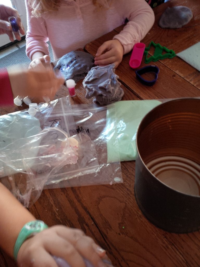 homemade playdough science experiment