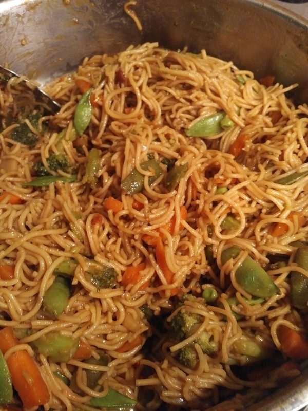 lo mein Chinese noodles | Plain and not so plain